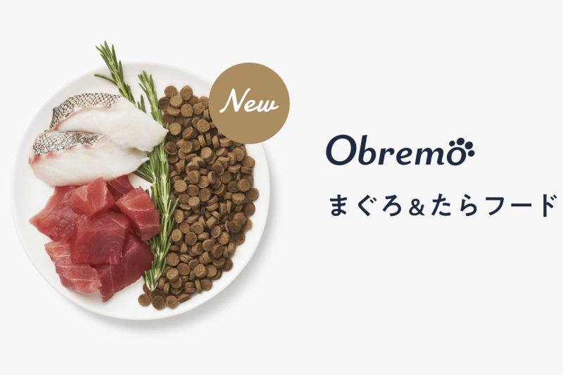 Obremo、魚がたんぱく源の国産ヒューマングレードドッグフード「まぐろ 